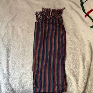 Multicolor Mexican scarf